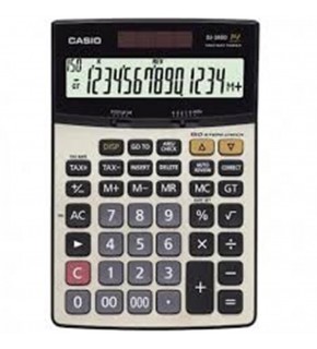 Casio DJ-240D Plus İşlem Kontrollü 14 Hane Masa Üstü Hesap Makinesi