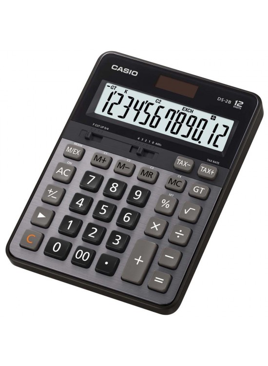 Casio DS-2B Profesyonel 12 Hane Masa Üstü Hesap Makinesi Casio DS-2B Profesyonel 12 Hane Masa Üstü Hesap Makinesi