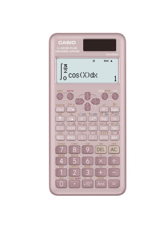 Casio Fonksiyonlu Hesap Makinesi Pembe FX-991ES Plus