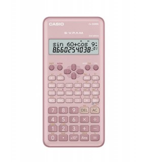 Casio FX-82MS-2-PK-W-DTF Versiyon Bilimsel Pembe Fonksiyonlu Hesap Makinesi