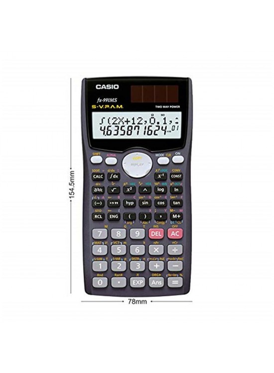Casio FX-991MS Bilimsel Fonksiyonlu Hesap Makinesi Casio FX-991MS Bilimsel Fonksiyonlu Hesap Makinesi