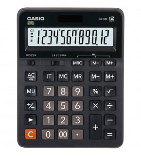 Casio GX-12B 12 Hane Masa Üstü Hesap Makinesi