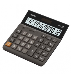 Casio Hesap Makinesi Masa Üstü 12 Hane DH-12 BK