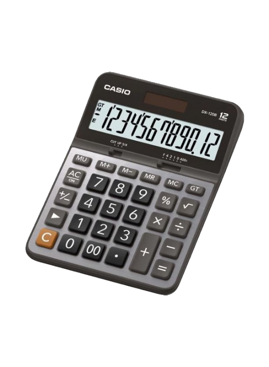 Casio Hesap Makinesi Masa Üstü 12 Hane DX-120B