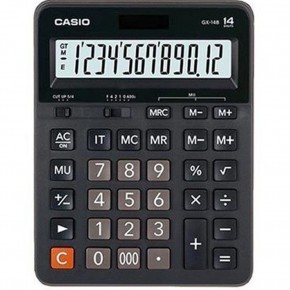 Casio Hesap Makinesi Masa Üstü 14 Hane GX-14B