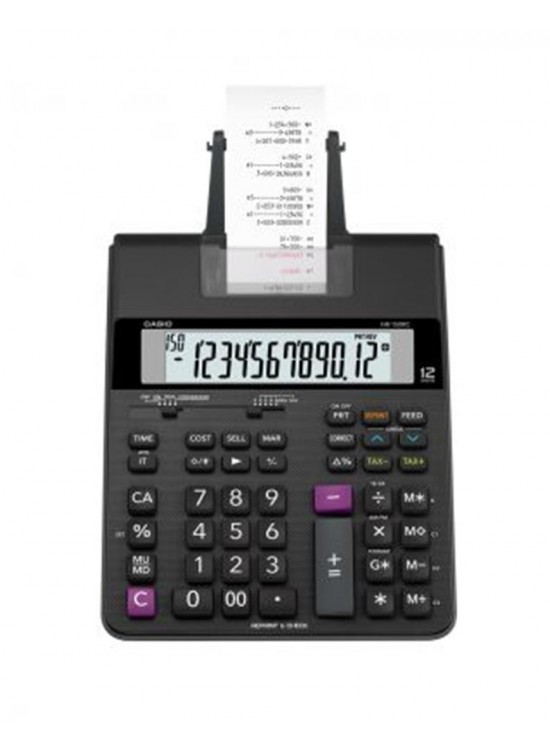 Casio HR-150RC-DC 12 Hane Şeritli Hesap Makinesi Casio HR-150RC-DC 12 Hane Şeritli Hesap Makinesi