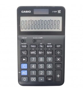 Casio J-120F 12 Hane Masa Üstü Hesap Makinesi