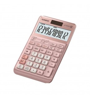 Casio JF-120FM-PK Pembe 12 Hane Masa Üstü Hesap Makinesi