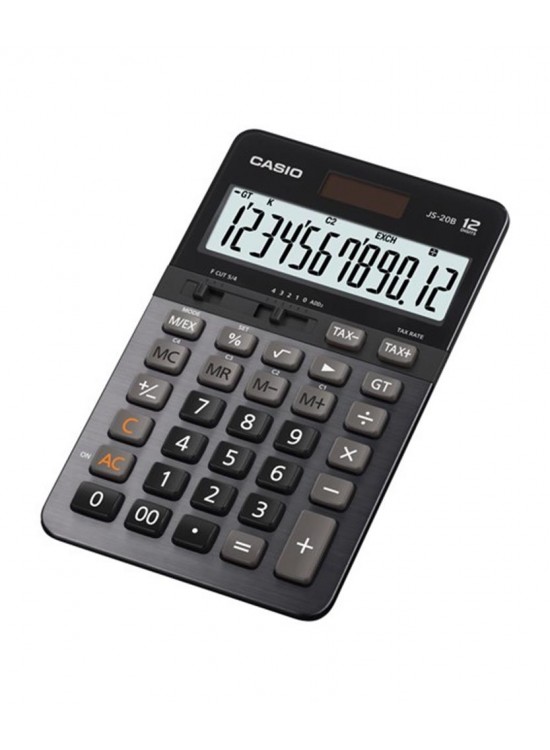 Casio JS-20B Profesyonel 12 Hane Masa Üstü Hesap Makinesi Casio JS-20B Profesyonel 12 Hane Masa Üstü Hesap Makinesi