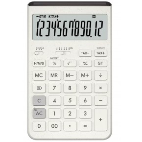 Casio JT-200T-WE 12 Hane Beyaz Masa Üstü Hesap Makinesi