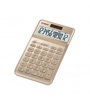 Casio JW-200SC-GD 12 Hane Altın Sarı Masa Üstü Hesap Makinesi