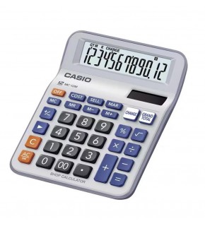 Casio MC-12M-W 12 Hane Masa Üstü Hesap Makinesi
