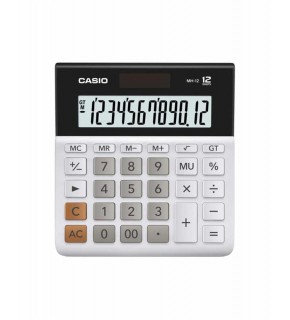 Casio MH-12-WE 12 Hane Masa Üstü Hesap Makinesi