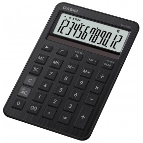 Casio MS-200DQ-BK 12 Hane Beyaz Masa Üstü Hesap Makinesi