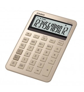 Casio MS-200DQ-GD 12 Hane Parlak Gold Masa Üstü Hesap Makinesi
