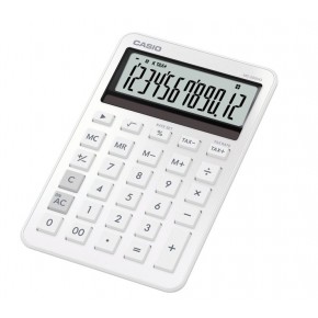 Casio MS-200DQ-WE 12 Hane Beyaz Üstü Hesap Makinesi