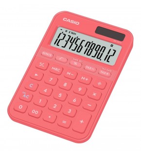 Casio MS-20YC-CL 12 Hane Pembe Masa Üstü Hesap Makinesi