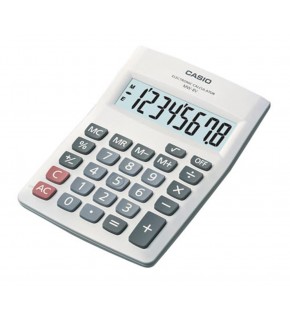 Casio MW-5V-WE 8 Hane Beyaz Masa Üstü Hesap Makinesi