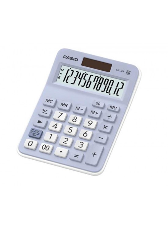 Casio MX-12B-LB Açık Mavi 12 Hane Masa Üstü Hesap Makinesi Casio MX-12B-LB Açık Mavi 12 Hane Masa Üstü Hesap Makinesi