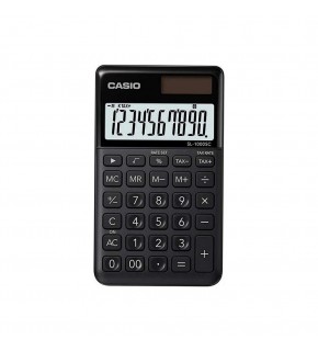Casio SL-1000SC-BK Cep Tipi 10 Hane Siyah Hesap Makinesi