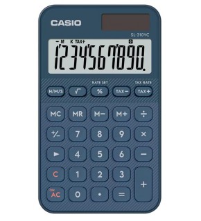 Casio SL-310UC-NY Cep Tipi 10 Hane Lacivert Hesap Makinesi