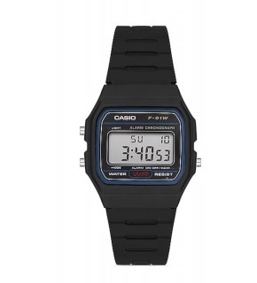 Casio Standart F-91W-1DG Siyah Kol Saati