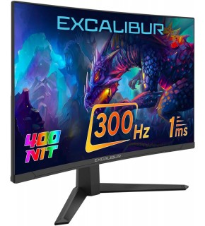 Casper 27" Excalibur E27FVC-E 300HZ 1MS 400NIT Fast VA Curved HDR10 Oyuncu Monitörü