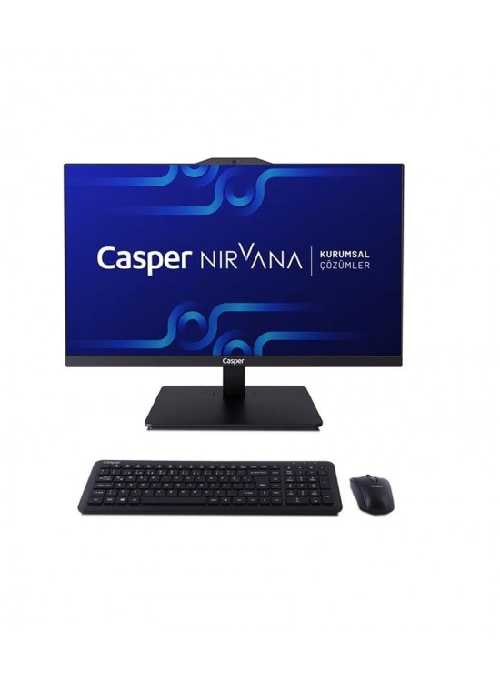 Casper Nirvana A90.1362-BE00A-V-S Siyah i7 13620H 16GB RAM 500GB 23.8" W11 Home Pivot All In One