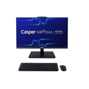 Casper Nirvana A90.1362-BE00X-V-S Siyah Intel Core i7 13620H 16GB RAM 480GB FreeDOS Pivot All In One