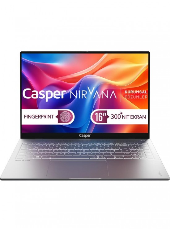 Casper Nirvana S200 300NIT S200.1362-BQ00X-G-F i7-13620H 16GB 1TB SSD 16" FreeDOS Notebook