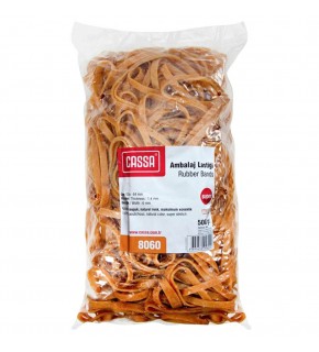 Cassa Ambalaj Lastiği %100 Kauçuk 500 GR Geniş 8060