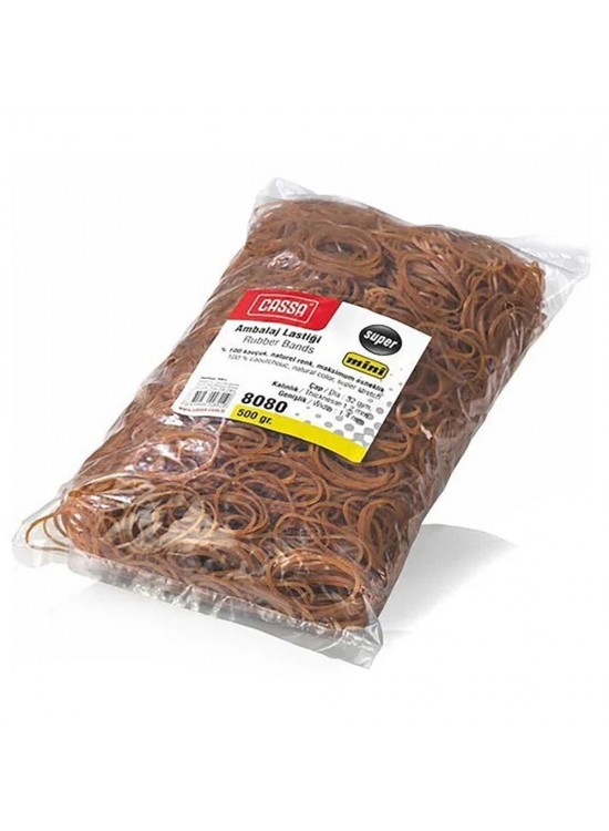 Cassa Ambalaj Lastiği Mini % 100 Kauçuk 500 GR 8080 Cassa Ambalaj Lastiği Mini % 100 Kauçuk 500 GR 8080