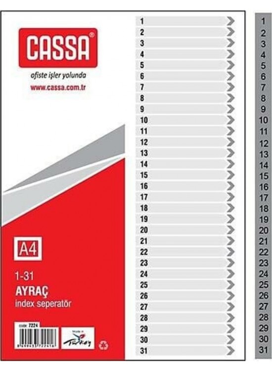 Cassa Ayraç 1-31 7224 (1 Adet)
