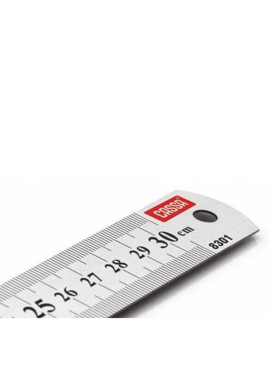 Cassa Cetvel Çelik 30 CM 8301 Cassa Cetvel Çelik 30 CM 8301