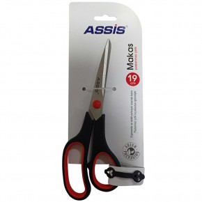 Cassa Makas Inoxy 19 CM (7,5 İnç) Siyah Kırmızı 5410 (1 Adet)