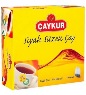 Çaykur Siyah Süzen Poşet Çay 2 gr 100 Adet (Net 200gr)