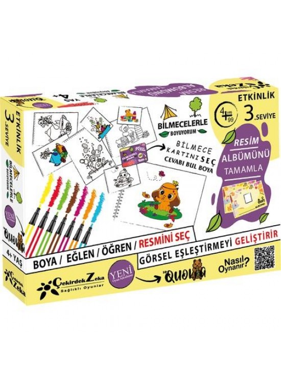 Çekirdek Zeka Bilmecelerle Boyuyorum ZK63 Çekirdek Zeka Bilmecelerle Boyuyorum ZK63