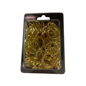 Çelik Anahtarlık Klips Zincirli Altın 25mm 100 Lü