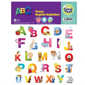 Ceraworld Eğlenceli İngilizce Harfler 1051