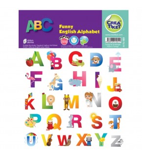 Ceraworld Eğlenceli İngilizce Harfler 1051