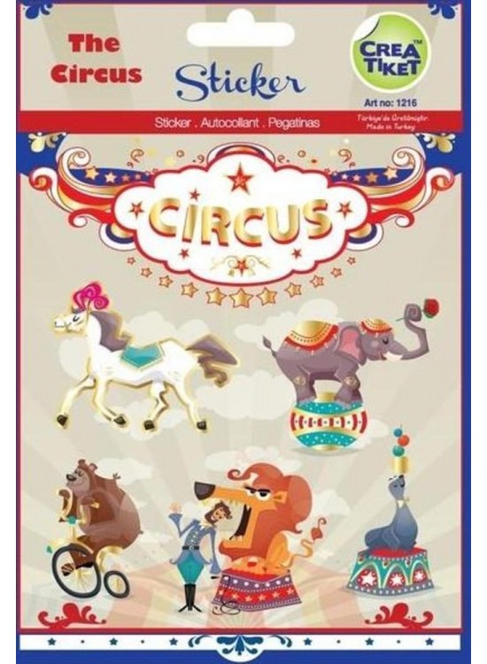 Ceraworld Şeffaf-Efektli Çıkartma Sirk Ceraworld Şeffaf-Efektli Çıkartma Sirk