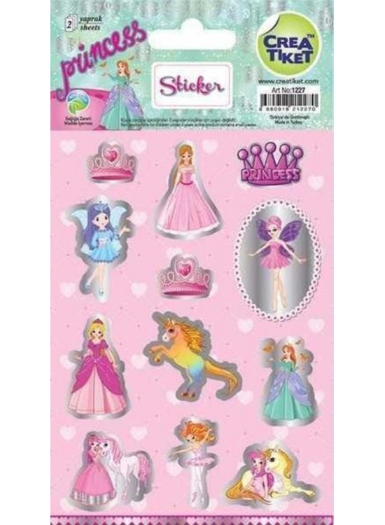 Ceraworld Yaldızlı Çıkartma Prenses 1227 Ceraworld Yaldızlı Çıkartma Prenses 1227