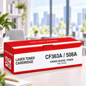 Cf363A / Crg-040M Çipli Kırmızı Muadil Toner 5.000 Baskı