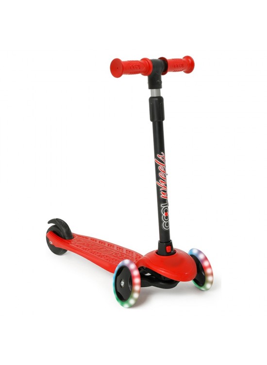 Chanky Scooter Işıklı Kutulu Kırmızı