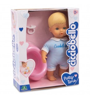Cıccıobello 24Cm Yumuş Bebek Tuvalet Zamanı