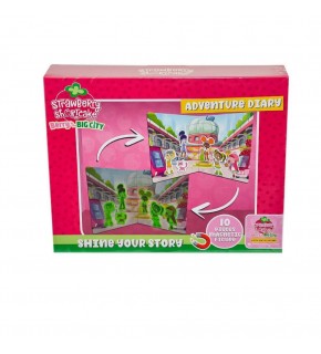 Çilek Kız Manyetik Fosforlu Hikaye Oluşturma CK7864