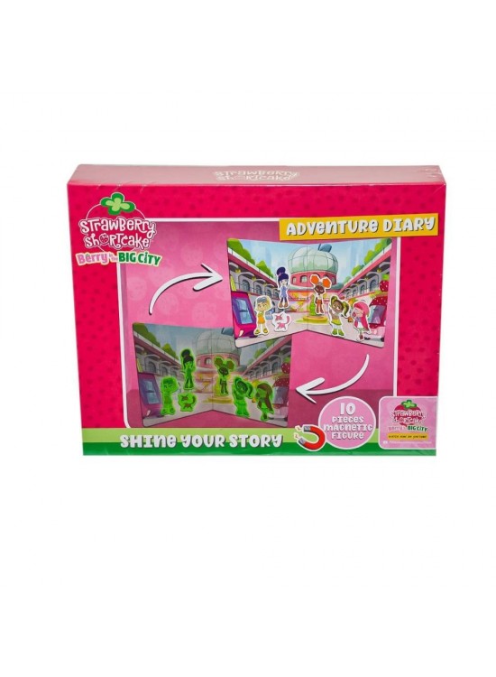 Çilek Kız Manyetik Fosforlu Hikaye Oluşturma CK7864