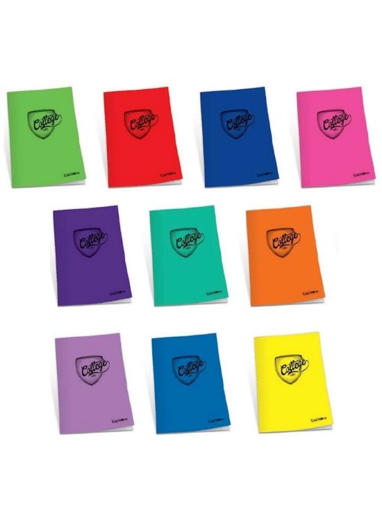 Çınar College Plastik Kapak Defter College Dikişli A4 40 YP Çizgili 40/1 76010