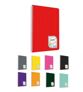 Çınar Colormaxi Spiralli Defter Plastik Kapak A4 40 YP Kareli 40/4 (1 Adet)