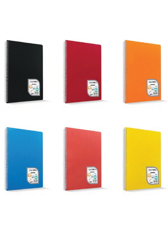 Çınar Colormaxi Spiralli Plastik Kapak 17x24 96 YP Düz 96/0 (1 Adet)